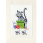 Grußkartenpackung Verspielte Katzen 3er Set Grußkartenpackung Verspielte Katzen 3er Set