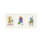 Wenskaart kit Speelse katten set van 3 Wenskaart kit Speelse katten set van 3