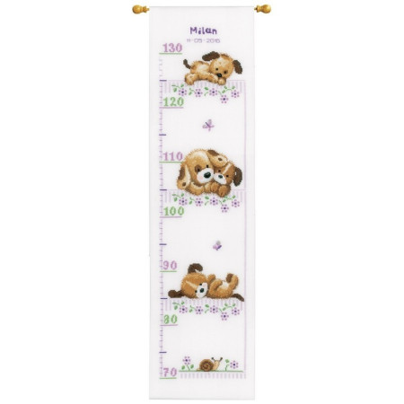 Stickset Spielende Hunde 