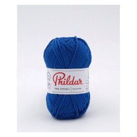 Haakgaren Phildar Phil Coton 4 outremer