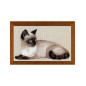 Embroidery kit Thai Cat