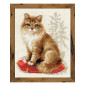 Embroidery kit Pet Cat