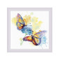 Embroidery kit Colorful Flight Embroidery kit Colorful Flight