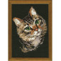 Embroidery kit Grey Cat Embroidery kit Grey Cat