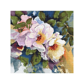 Luca-S Borduurpakket Rozen aquarelle