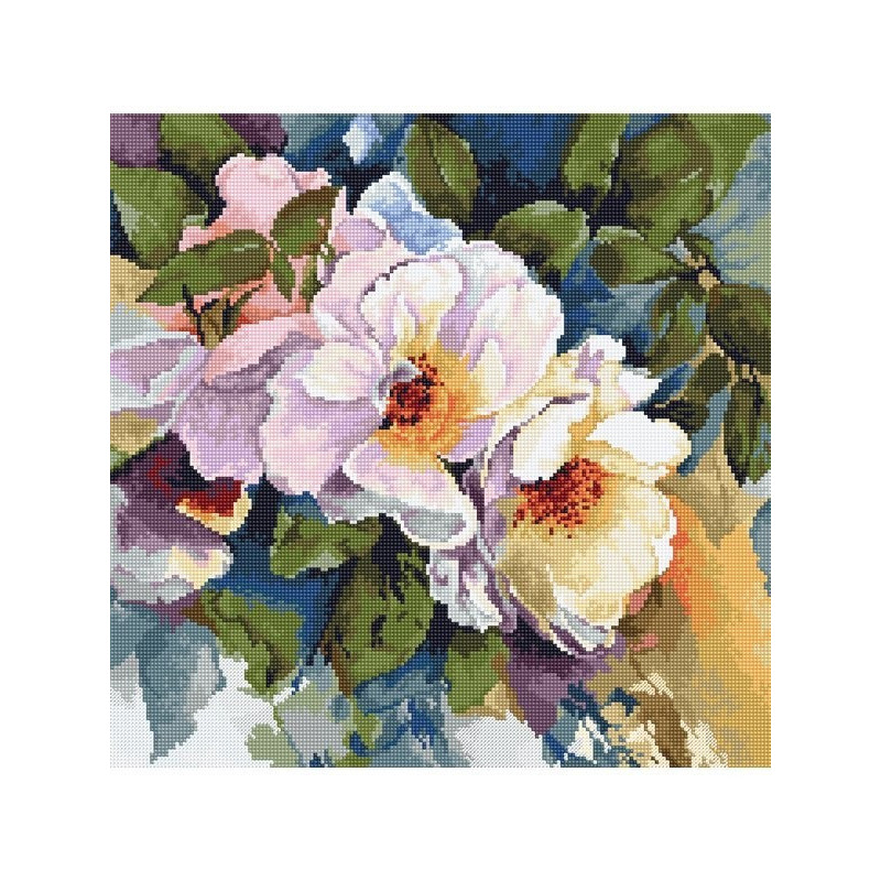 Stickset Rosen-Aquarell Stickset Rosen-Aquarell