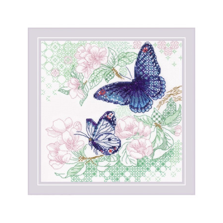Riolis Kit de broderie La légèreté du printemps