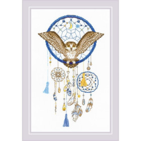 Riolis Embroidery kit Owl Dreams
