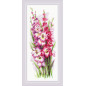 Embroidery kit Charming Gladioli Embroidery kit Charming Gladioli