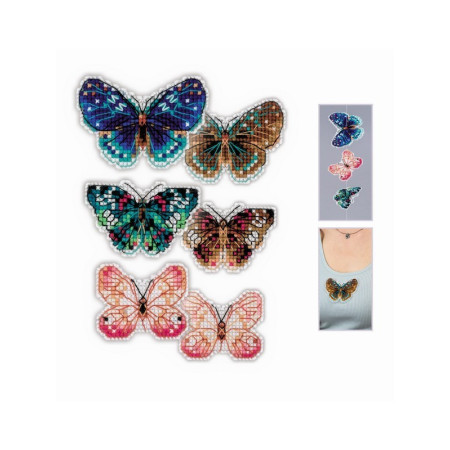 Embroidery kit Soaring Butterflies