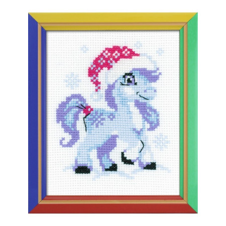 Riolis Stickset Sanfter Schnee