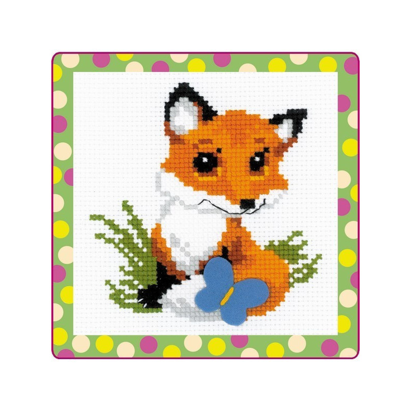 Borduurpakket Kleine vos Borduurpakket Kleine vos