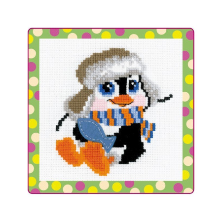 Riolis Stickset Pinguin