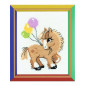 Borduurpakket pony maatje Borduurpakket pony maatje