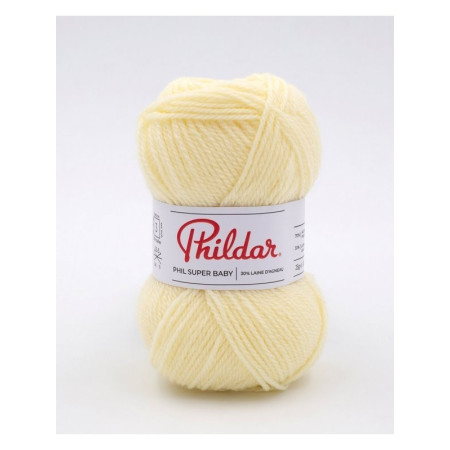 Knitting yarn Phildar Phil Super Baby Poussin