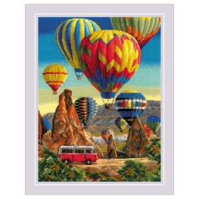 Riolis Embroidery kit Festival in Cappadocia