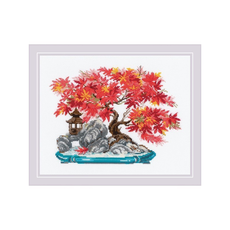 Stickset Herbstbonsai Stickset Herbstbonsai