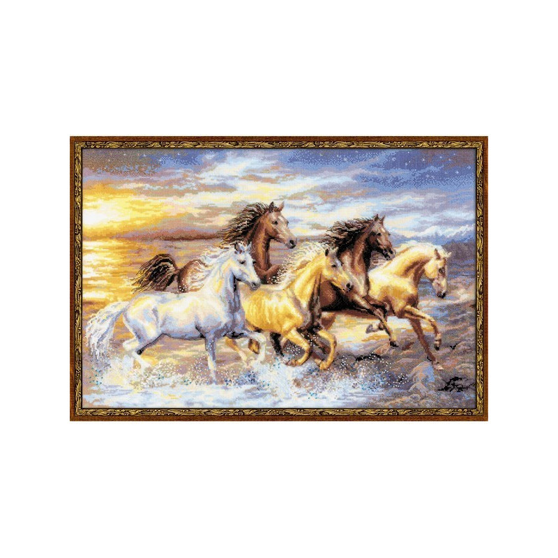 Embroidery kit In the Sunset Embroidery kit In the Sunset