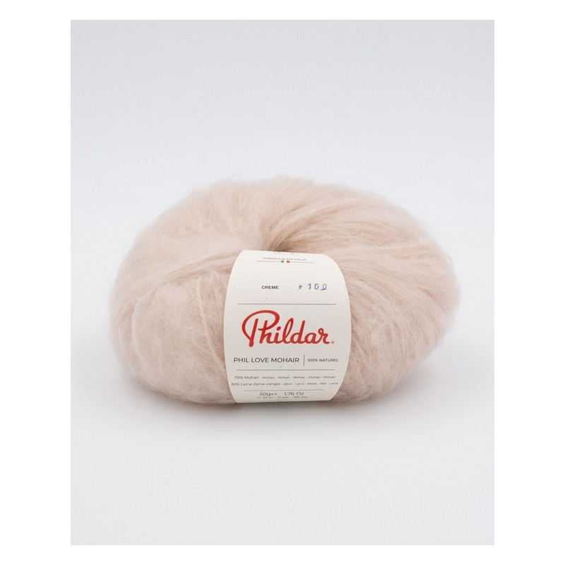 Phil Love Mohair Crème Phil Love Mohair Crème