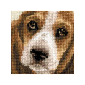 Riolis Kit de broderie Chiot Basset Hound