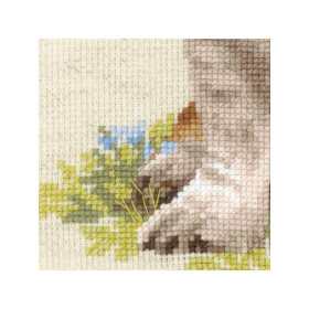 Riolis Embroidery kit Basset Hound Puppy