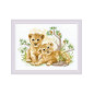 Kit de broderie Enfants de la savane Kit de broderie Enfants de la savane
