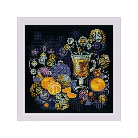 Riolis Embroidery kit Orange Mood