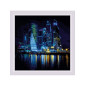 Kit de broderie Ville de nuit Kit de broderie Ville de nuit