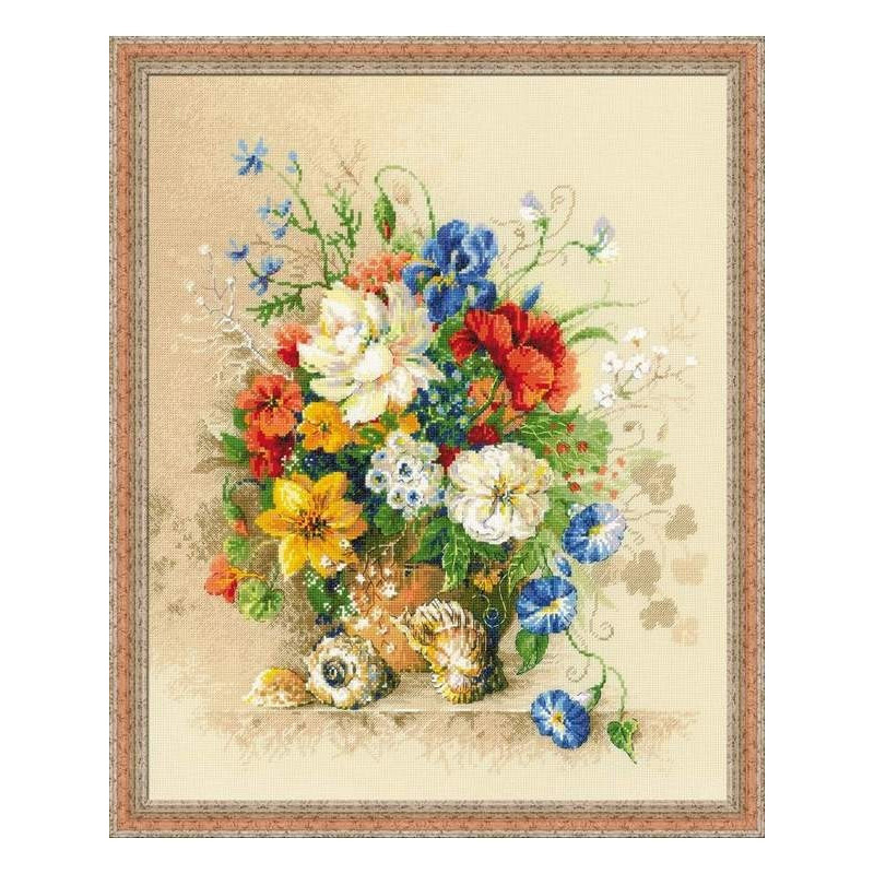 Kit de broderie Été flamand Kit de broderie Été flamand