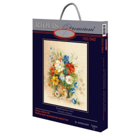 Riolis Kit de broderie Été flamand