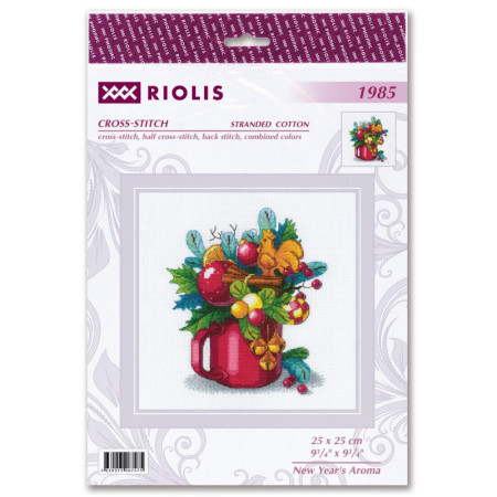 Embroidery kit New Year's Aroma