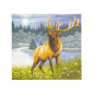 Printed Aida kit Deer