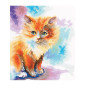 Borduurpakket zonnige poes Borduurpakket zonnige poes