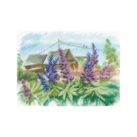 Kit de broderie À la campagne