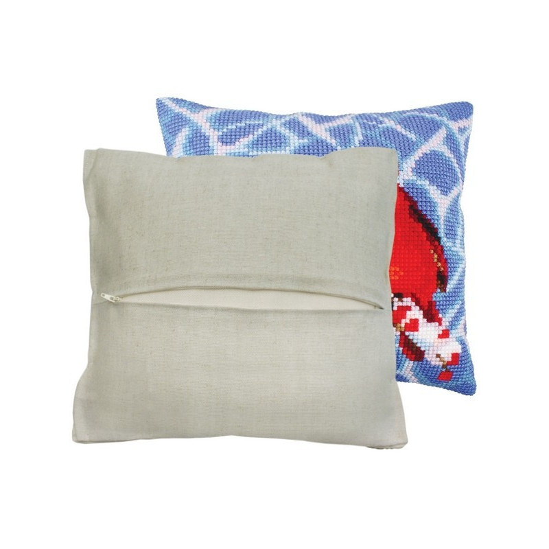 Dos de coussin avec fermeture - naturel Dos de coussin avec fermeture - naturel