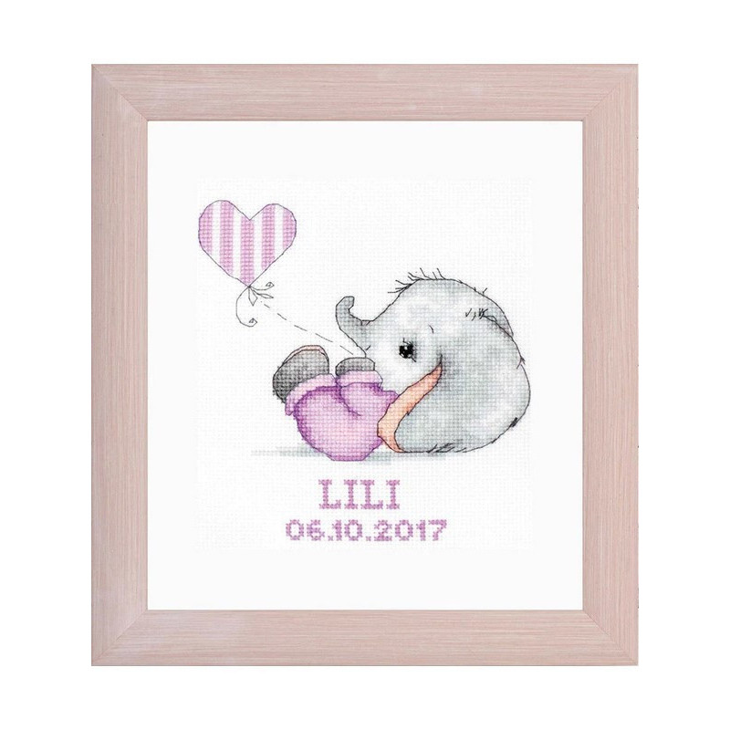 Borduurpakket Babymeisje
