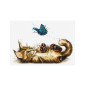 Kit de broderie Chaton espiègle Kit de broderie Chaton espiègle