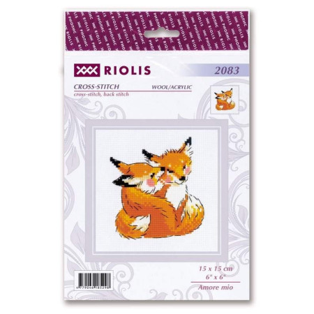 Embroidery kit Amore Mio