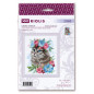 Stickset Katze in Blumen Stickset Katze in Blumen