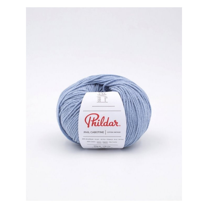 Breiwol Phildar Phil Cabotine Jean bleached