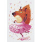 Embroidery kit Ballerina squirrel Embroidery kit Ballerina squirrel