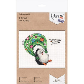 Embroidery kit I'm flying!