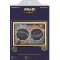 Embroidery kit  Night Sky Map