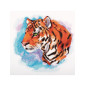 Borduurpakket Aquarel Tijger
