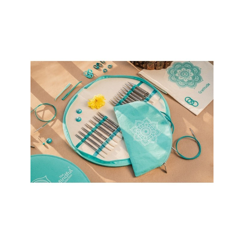 Set d’aiguilles circulaires interchangeables Mindfull Warmth Set d’aiguilles circulaires interchangeables Mindfull Warmth
