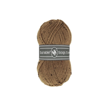 Breiwol Durable Soqs Tweed 2218 Hazelnut