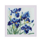 Stickset Blaue Schwertlilien Stickset Blaue Schwertlilien