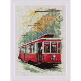 Riolis Stickset Alte Straßenbahn