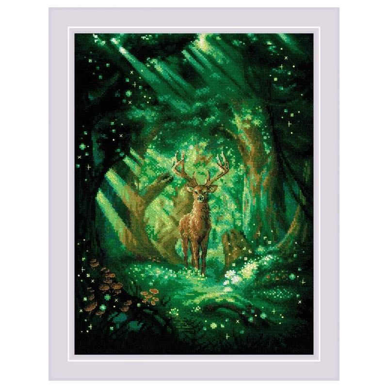 Embroidery kit Forest spirit Embroidery kit Forest spirit