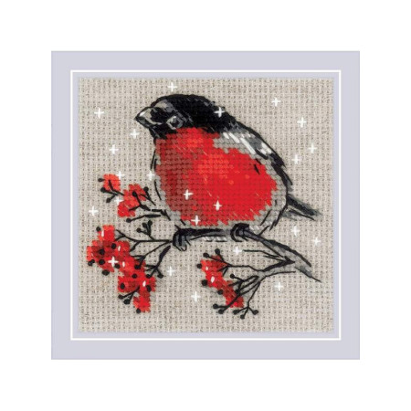 Riolis Kit de broderie Invité d'hiver